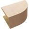 Ekena Millwork 6in. W x 8in. H x 12in. L Durham Woodgrain TimberThane Rafter Tail, Primed Tan RFTUR06X08X12DURRCPR - alternate 3